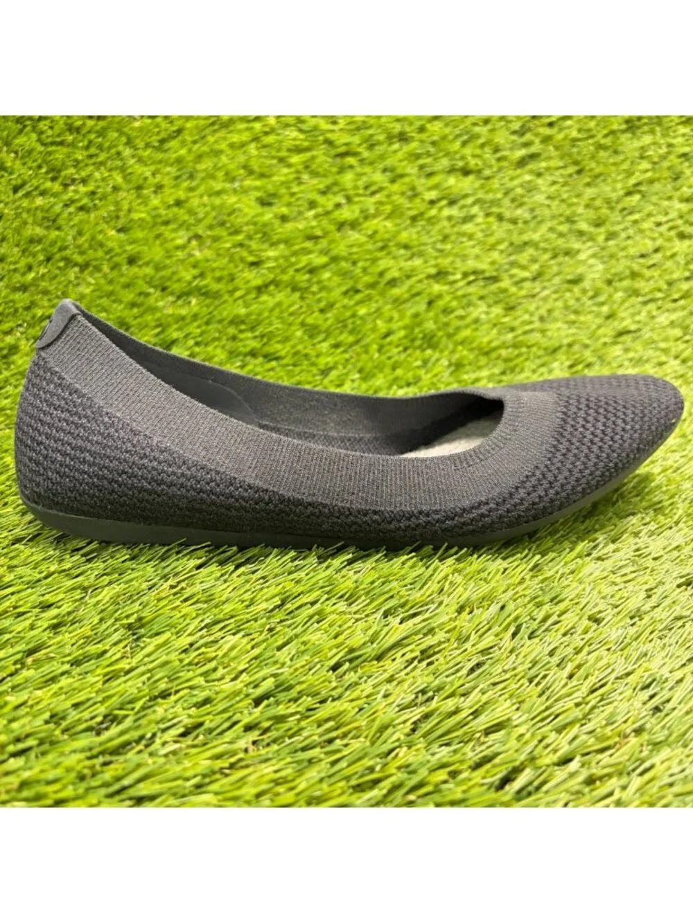 Allbirds Tree Breezer Womens Size 8.5 Navy Casual Slip On Ballet Flats Shoes